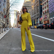 Women Sexy Long Sleeve Wide Leg Jumpsuit Casual Dressy Jumpsuits for Women